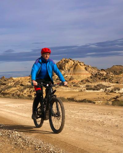 e-bike por las Bardenas